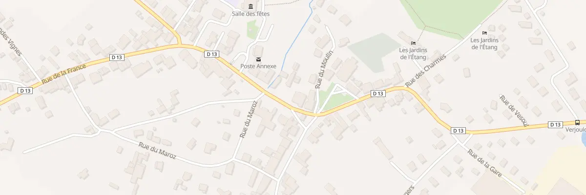 Plan du 4 Rue du Centre à Noidans-le-Ferroux