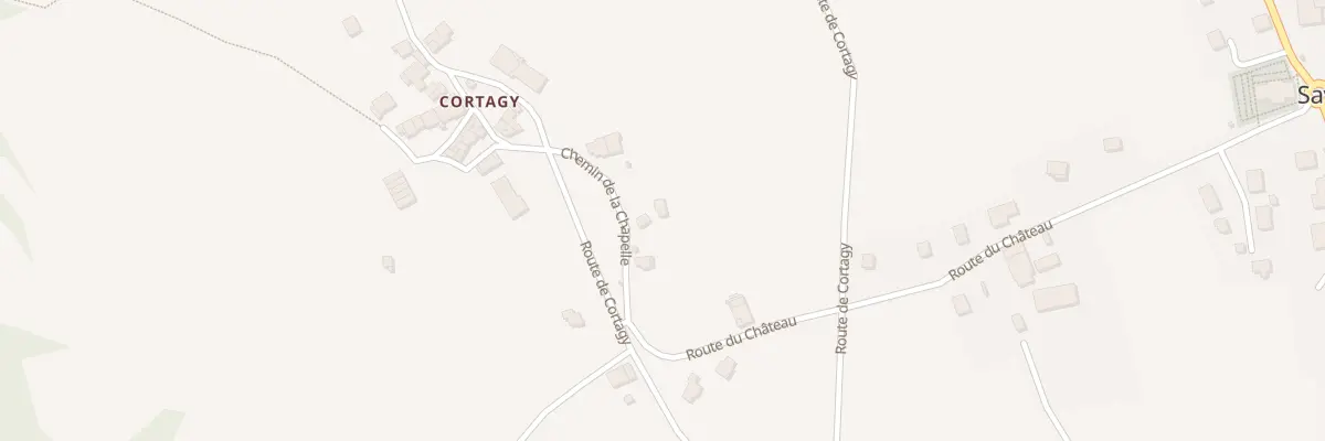 Plan du 74 Che de la Chapelle à Savigny