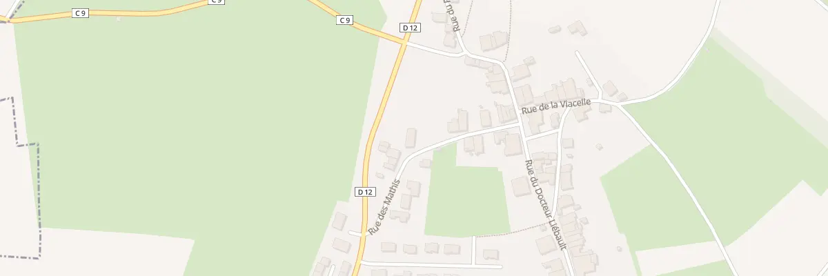 Plan du 20 Rue des Mathis à Favières
