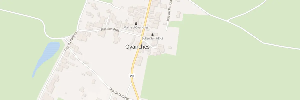 Plan du 4 Rue du Cornot à Ovanches