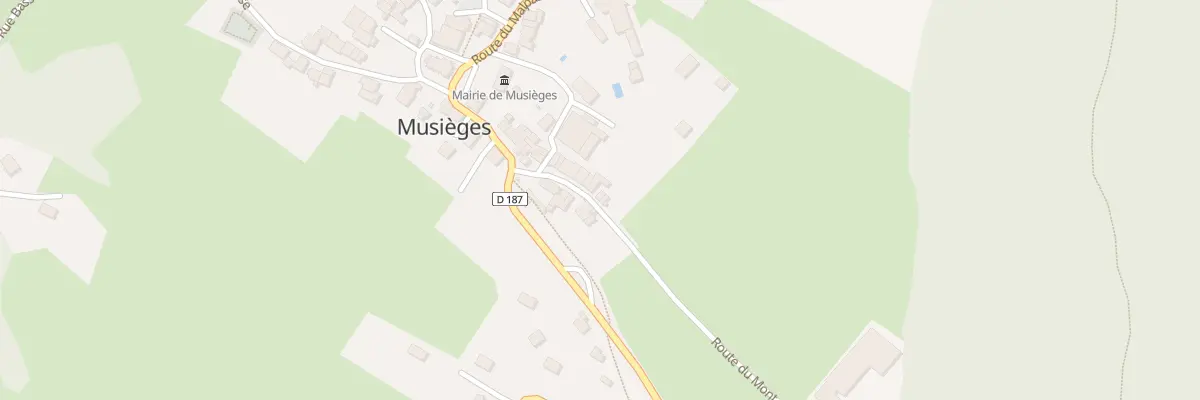 Plan du 5020 Musieges à Musièges