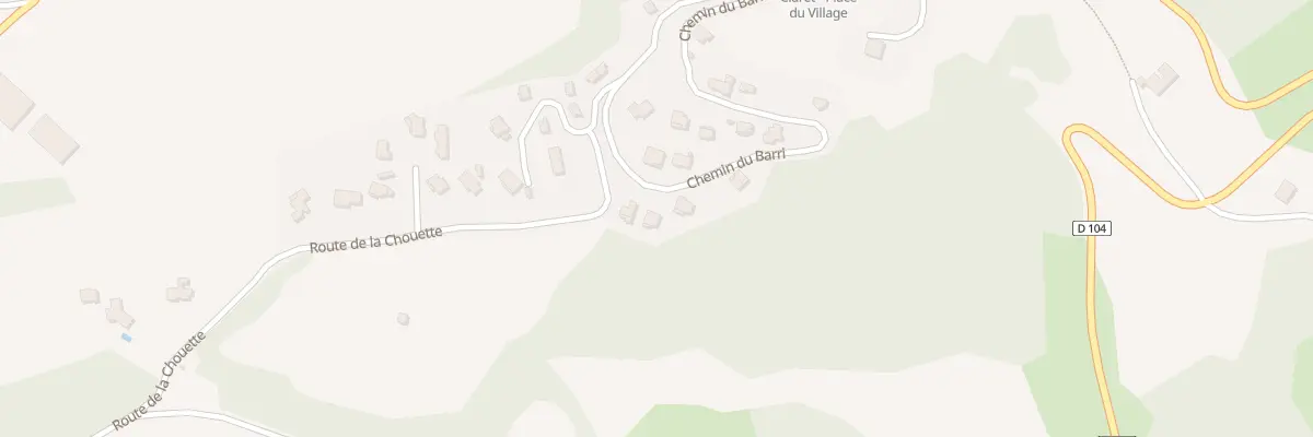 Plan du 12 Le Village à Claret