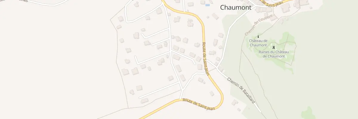 Plan du 28 Imp du Pré Magnin à Chaumont