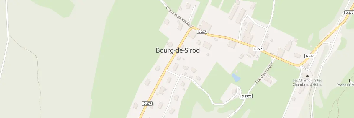 Plan du 105 Rte de Syam à Bourg-de-Sirod