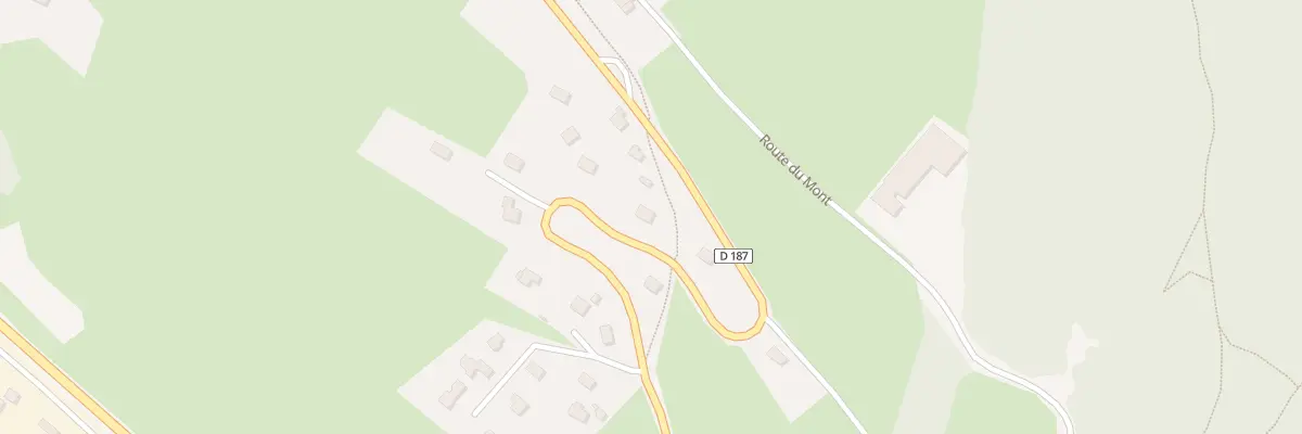 Plan du 498 Rte de Serrasson à Musièges