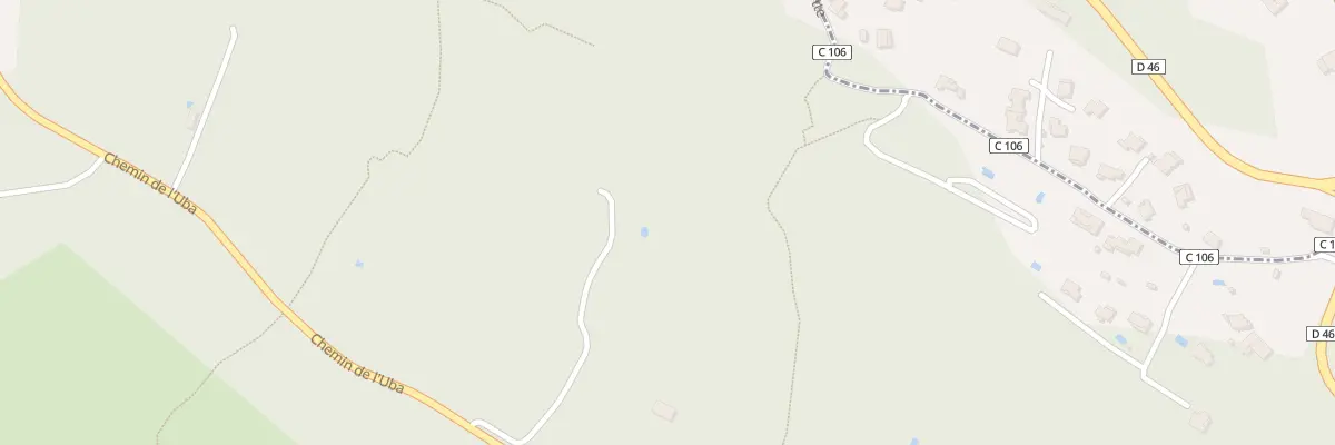 Plan du 3381A Che de l’Hubac à Toulon