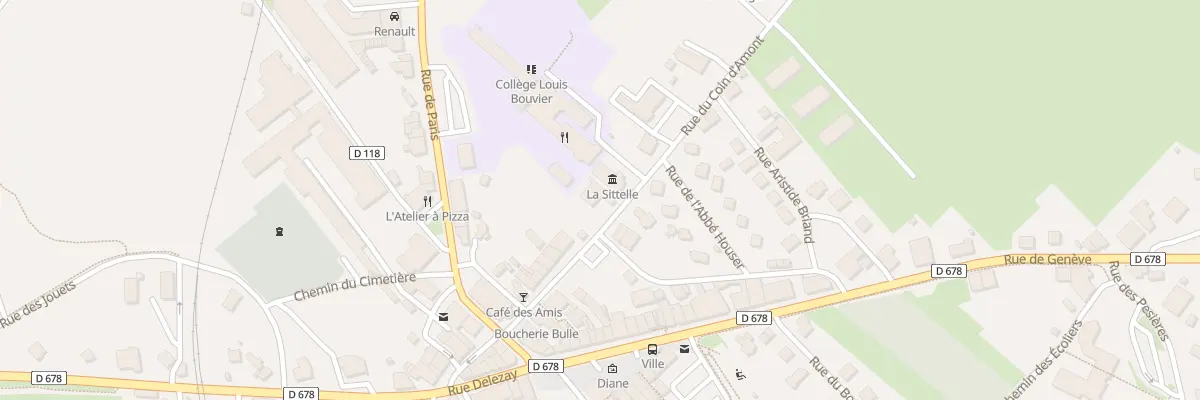 Plan du 13 Rue du Coin d’Amont à Saint-Laurent-en-Grandvaux