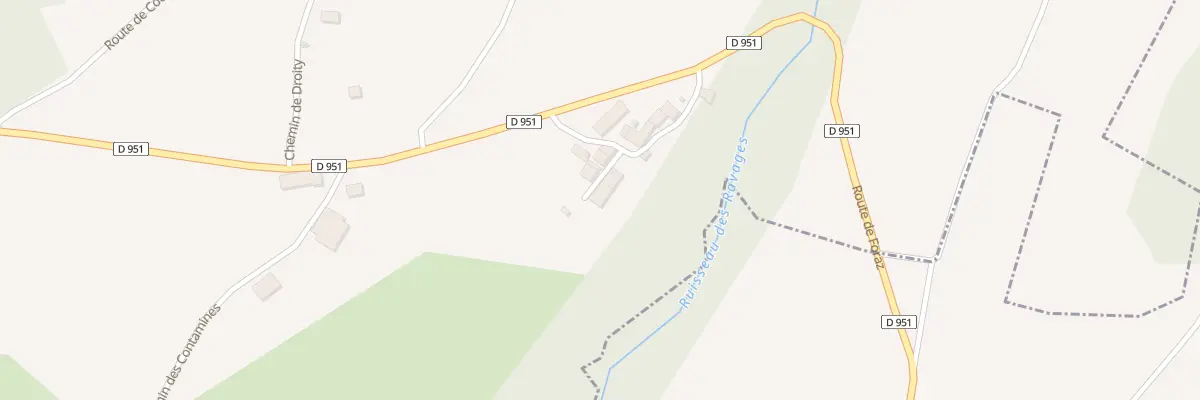 Plan du 37 Imp de la Corne à Menthonnex-sous-Clermont