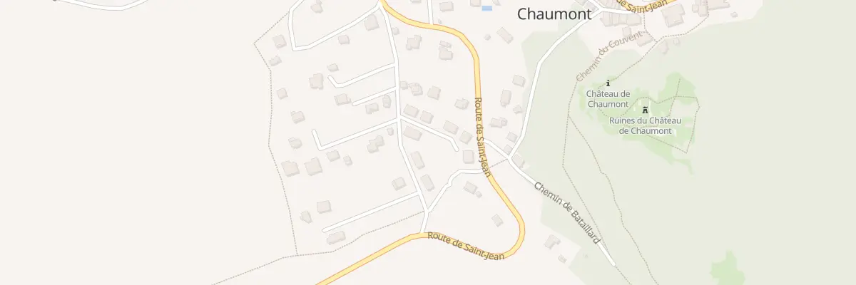 Plan du 44 Imp du Pré Magnin à Chaumont