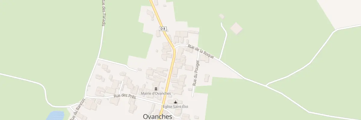 Plan du 7 Rue Lacordaire à Ovanches