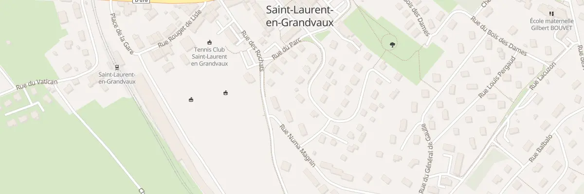 Plan du 16 Rue Ernest Bouvet à Saint-Laurent-en-Grandvaux