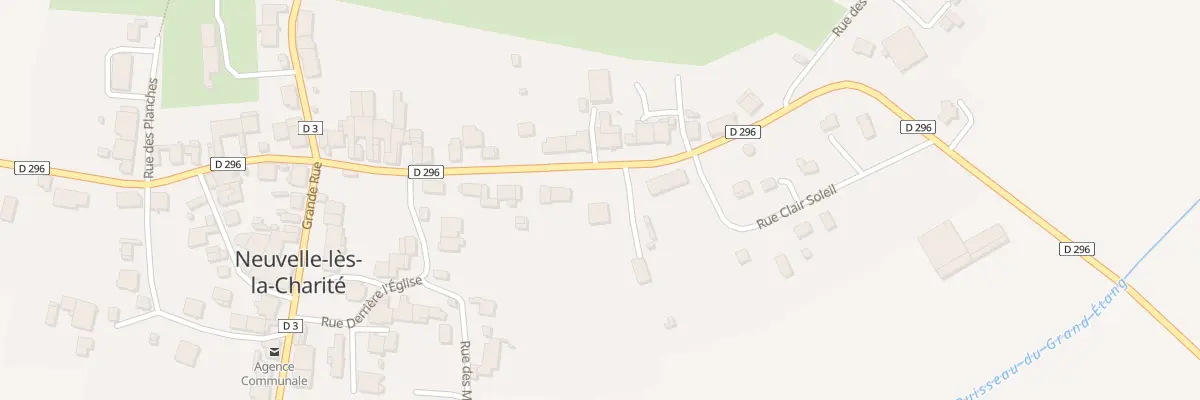 Plan du 14 Rue du Perrenot à Neuvelle-lès-la-Charité