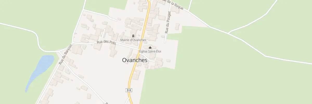 Plan du 1 Rue du Cornot à Ovanches