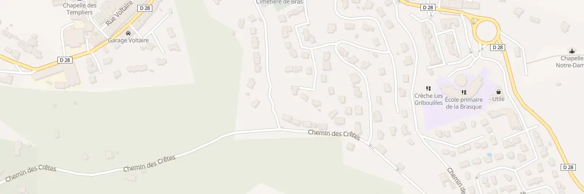 Plan du 17 Lot Les Hauts de Floriane à Bras