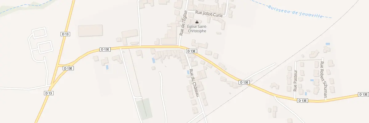 Plan du 2 Rue du Chateau à Jouaville