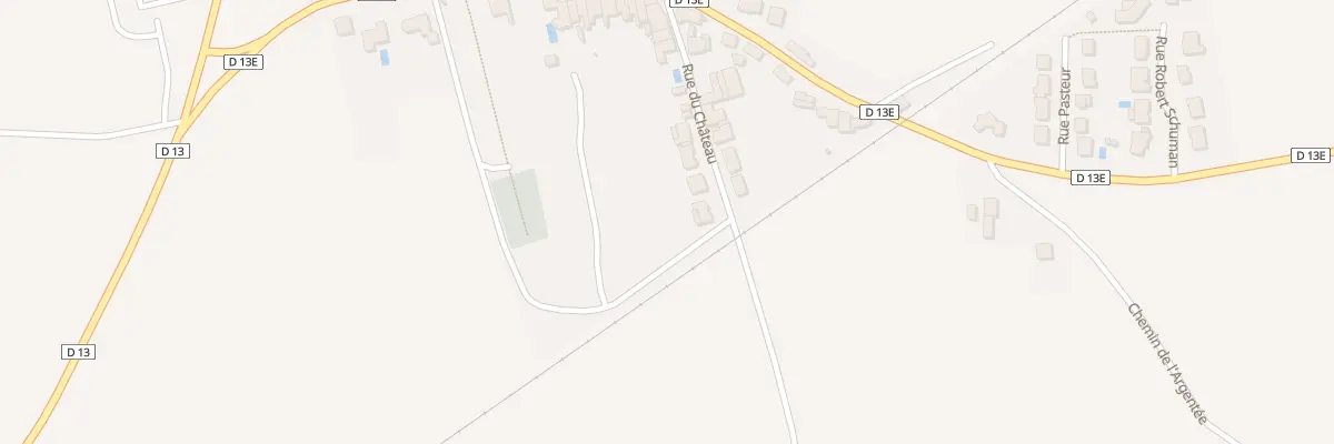 Plan du 12 Rue du Chateau à Jouaville