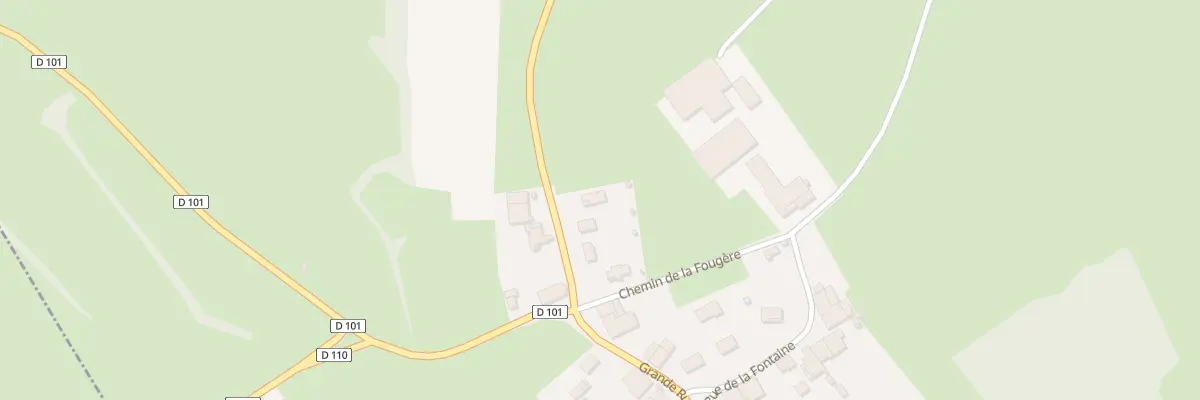Plan de Gr Grande Rue à Courcelles
