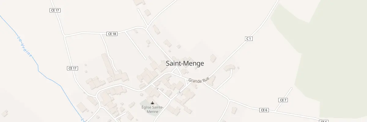 Plan du 27 Rue Grande Rue à Saint-Menge