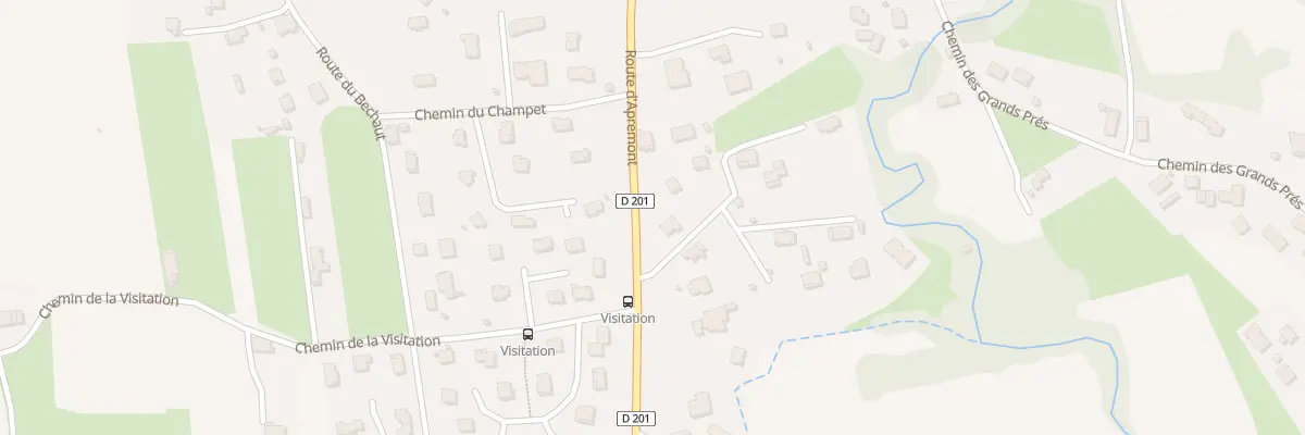 Plan du 957 Rte d’Apremont à Saint-Baldoph