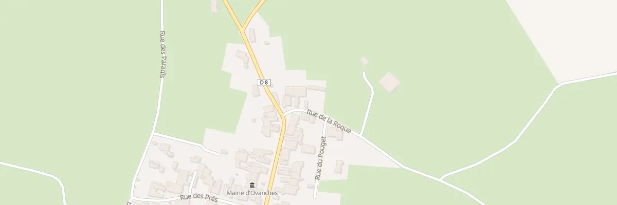 Plan du 3 Rue de la Roque à Ovanches