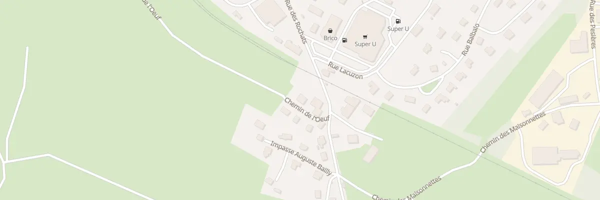 Plan du 4B Che de l’Oeuf à Saint-Laurent-en-Grandvaux
