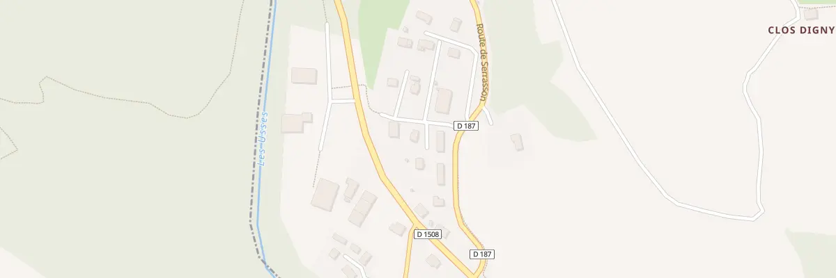 Plan du 37 Che de Bionnaz à Musièges