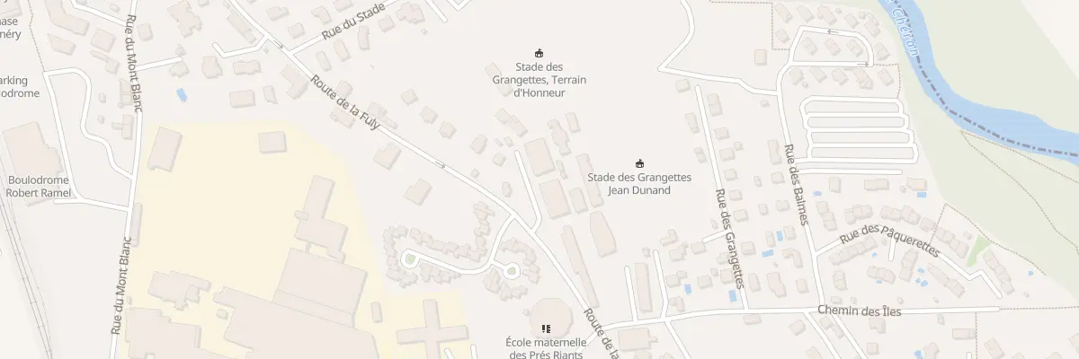 Plan du 23 Rte de la Fuly à Rumilly