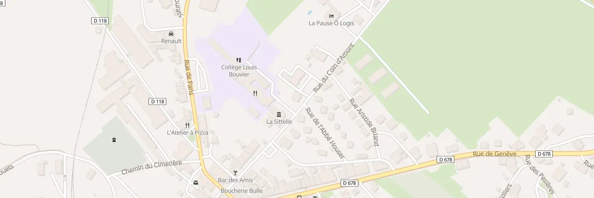 Plan du 19 Rue du Coin d’Amont à Saint-Laurent-en-Grandvaux