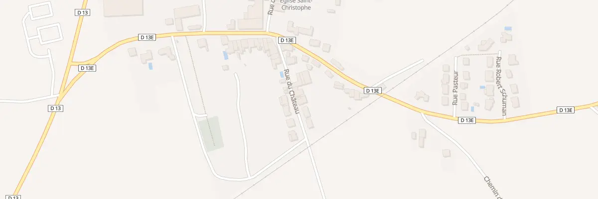 Plan du 9 Rue du Chateau à Jouaville