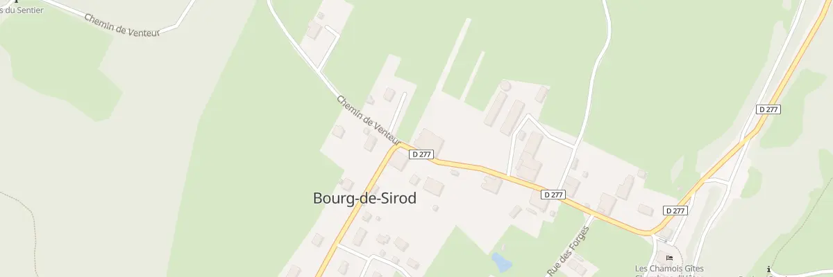 Plan du 300 Rue Principale à Bourg-de-Sirod
