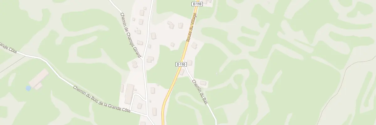 Plan du 17 Che du Bas à Charnay