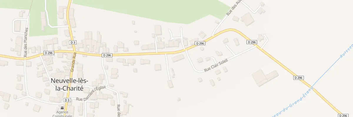 Plan du 18 Rue du Perrenot à Neuvelle-lès-la-Charité