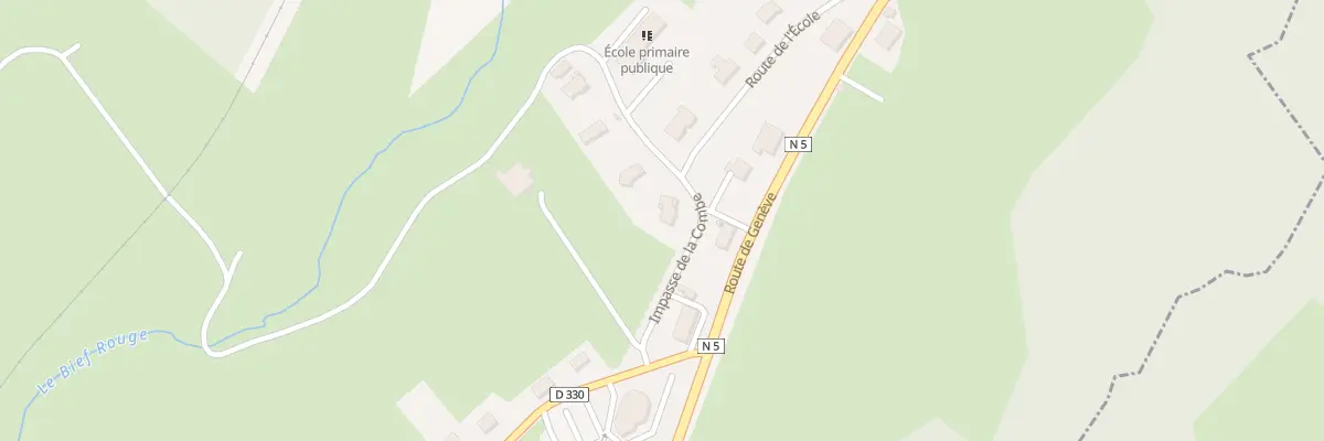 Plan du 135 Rte de l’École à La Chaumusse