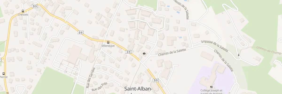 Plan du 218 Rue de l’Eglise à Saint-Alban-Leysse