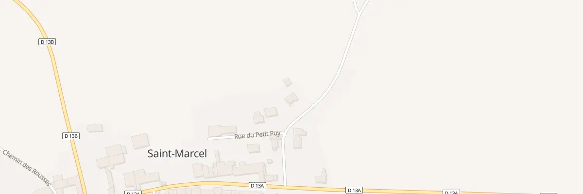 Plan du 147 Rue Ronde Epine à Saint-Marcel