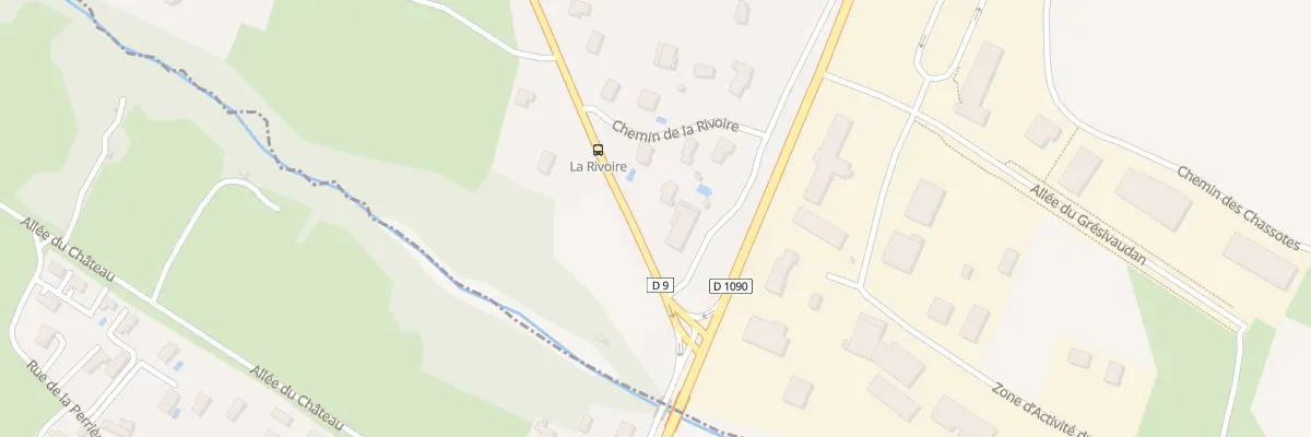 Plan du 90 Grand Rue à Saint-Vincent-de-Mercuze