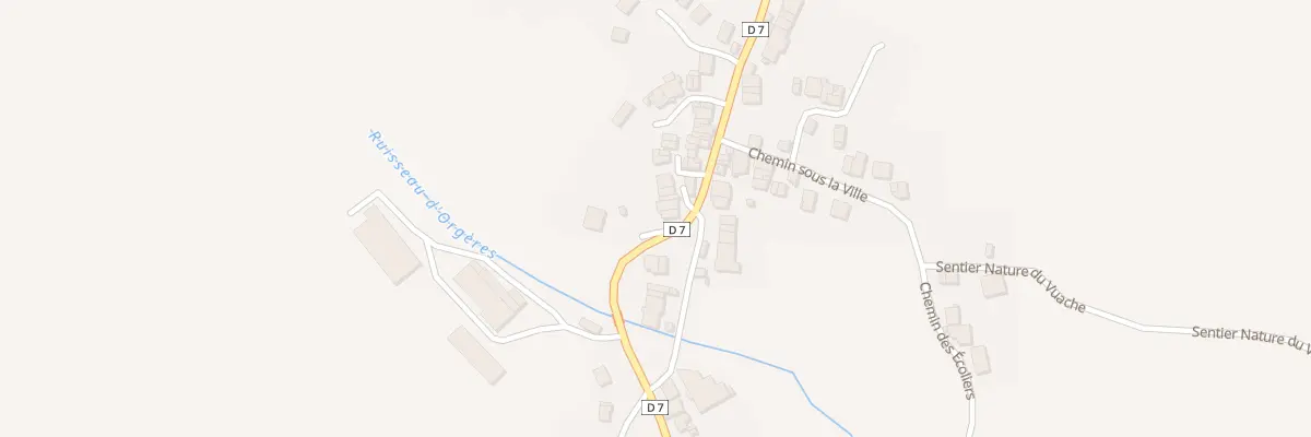 Plan du 949 Rte du Chef Lieu à Savigny