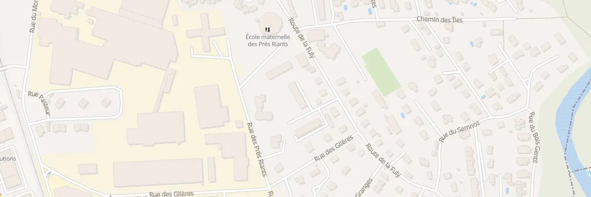 Plan du 2 Imp des Prés Riants à Rumilly