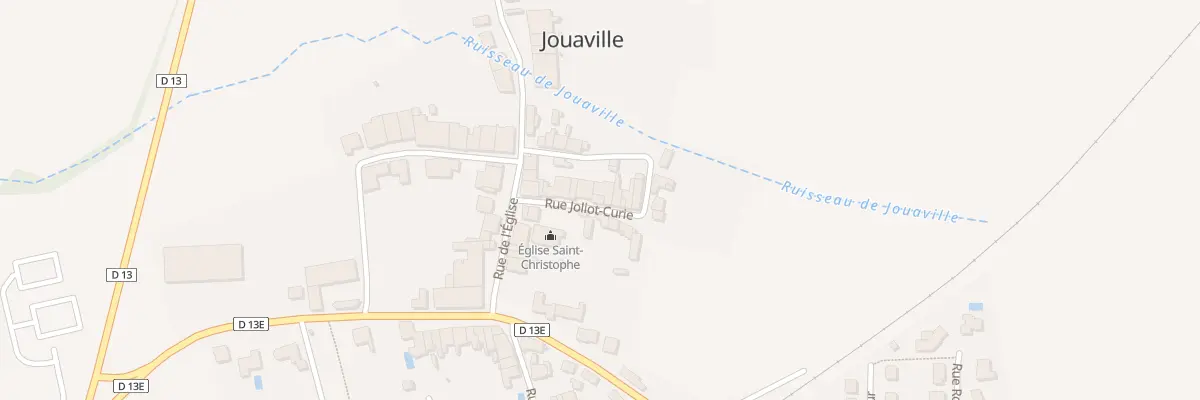 Plan du 3 Rue Joliot Curie à Jouaville