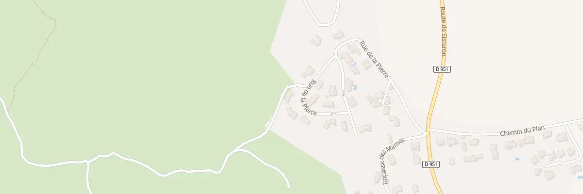 Plan du 31 Rue de la Pierre à Peipin