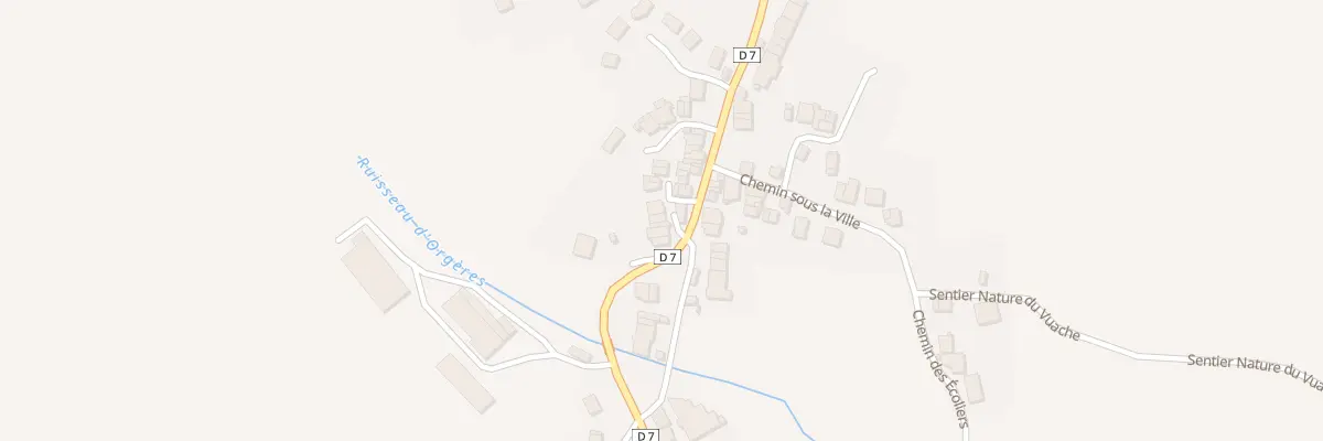 Plan du 959 Rte du Chef Lieu à Savigny
