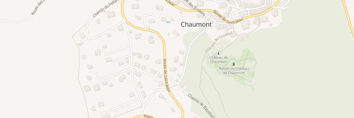 Plan du 655 Rte de Saint-Jean à Chaumont