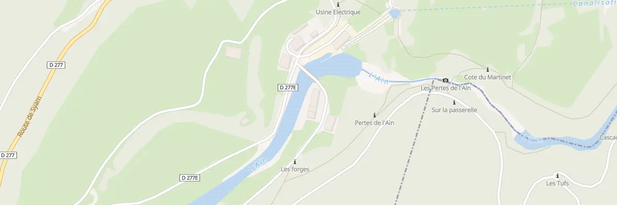 Plan du 495 Rue des Forges à Bourg-de-Sirod