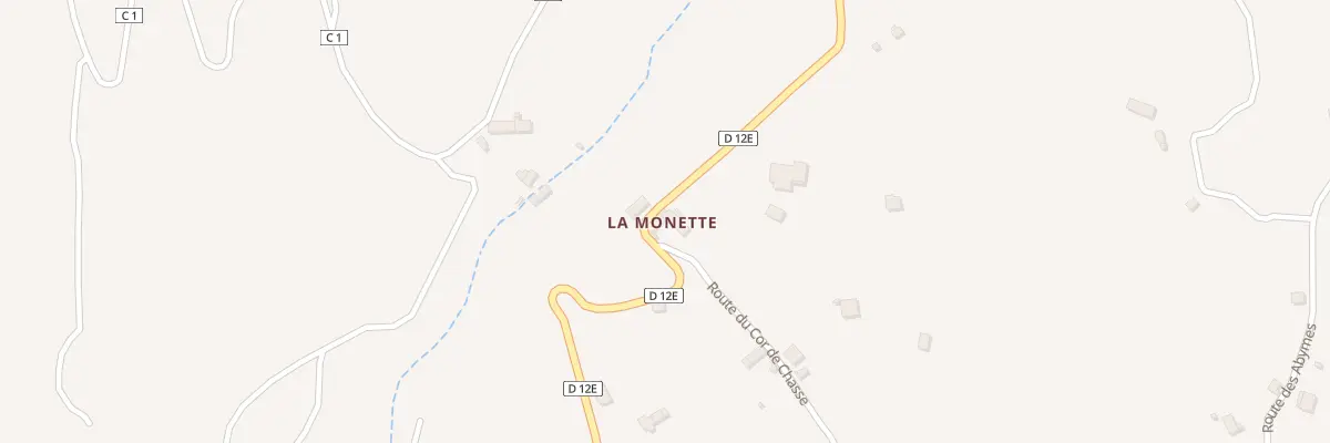 Plan du 5283 La Monette à Apremont