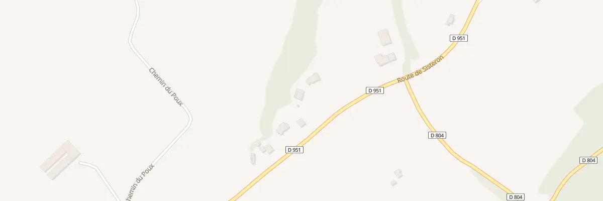 Plan du 7004 La Tuiliere à Valernes