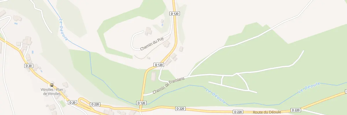 Plan du 5043 Premiens à Vitrolles