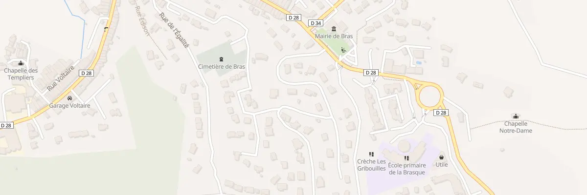 Plan du 5688 Beauregard à Bras