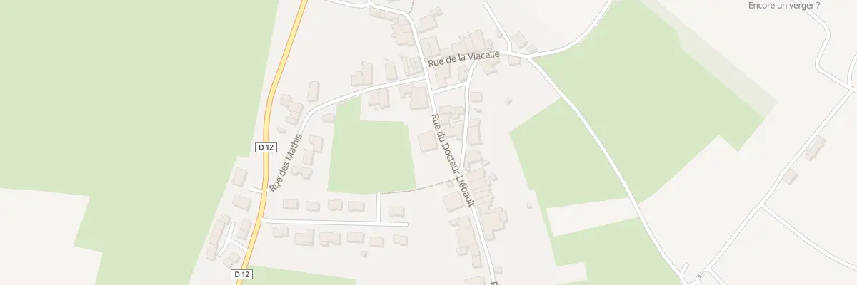 Plan du 49 Rue Docteur Liebault à Favières
