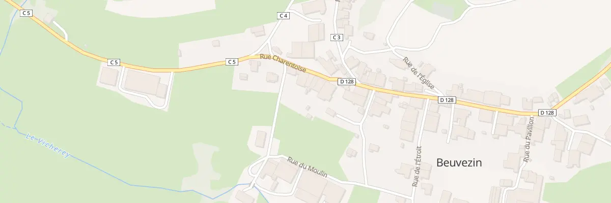 Plan du 6 Rue Charentoise à Fécocourt
