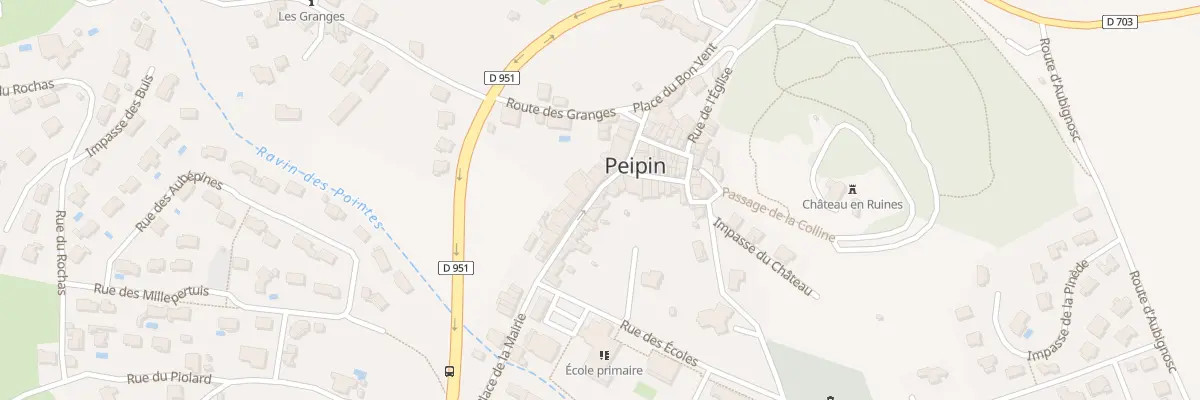 Plan du 28 Grand Rue à Peipin